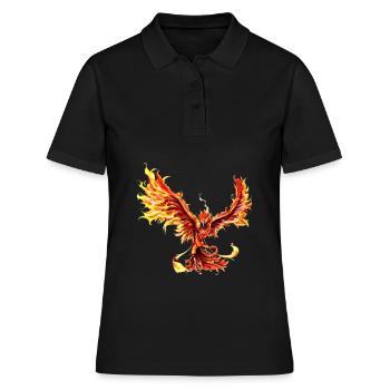 Phoenix - Polo Femme - noir - Devant - Ailine (174cm)
