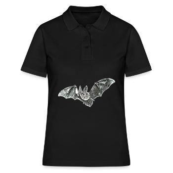 chauve-souris - Polo Femme - noir - Devant - Ailine (174cm)