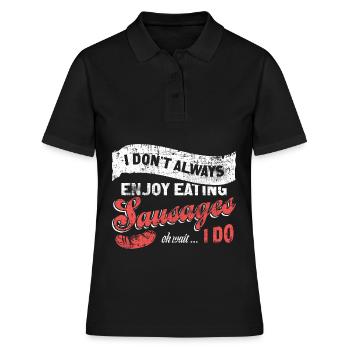 Saucisses - Polo Femme - noir - Devant - Ailine (174cm)