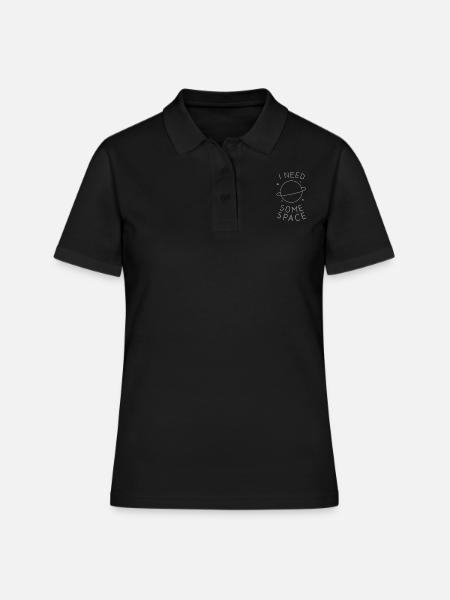 J'ai besoin d'espace - Polo Femme - noir