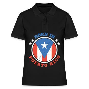 Porto Rico - Polo Femme - noir - Devant - Ailine (174cm)