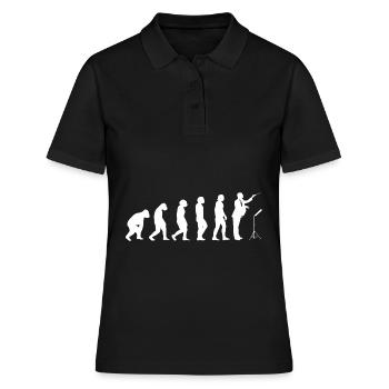 Chefs d’orchestre Musiciens Orchestre Évolution Chef d’orchestre Musique - Polo Femme - noir - Devant - Ailine (174cm)