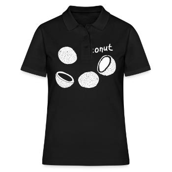 Noix de - Polo Femme - noir - Devant - Ailine (174cm)