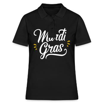 Mardi Gras - Polo Femme - noir - Devant - Ailine (174cm)