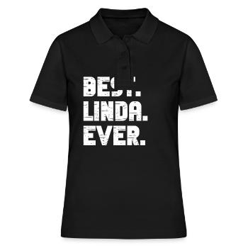Meilleur Linda Noms de naissance populaires Linda Costume - Polo Femme - noir - Devant - Ailine (174cm)