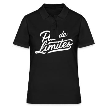 Pas de limites - Polo Femme - noir - Devant - Ailine (174cm)