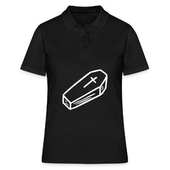 Sarg | Bestseller | - Frauen Polo Shirt - Schwarz - Vorne - Ailine (174cm)