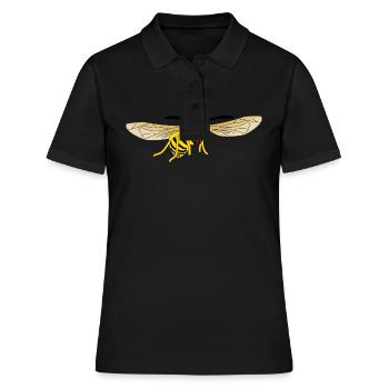 Guêpe frelon - Polo Femme - noir - Devant - Ailine (174cm)