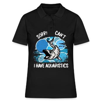 Aquariophiles Poissons Poissons d’ornement Aquaristique - Polo Femme - noir - Devant - Ailine (174cm)