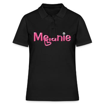 Melanie Name Balloon Police - Polo Femme - noir - Devant - Ailine (174cm)