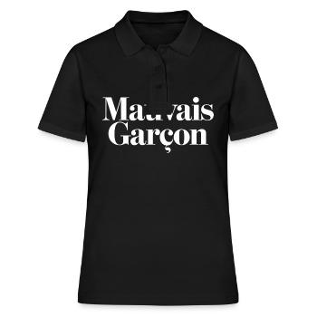 Mauvais garçon - Polo Femme - noir - Devant - Ailine (174cm)