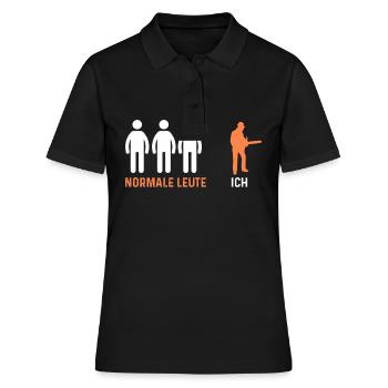 Baumfäller Kettensäge Zimmermann Holzfäller - Frauen Polo Shirt - Schwarz - Vorne - Ailine (174cm)