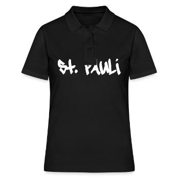 Sankt Pauli Hambourg St. Pauli - Polo Femme - noir - Devant - Ailine (174cm)