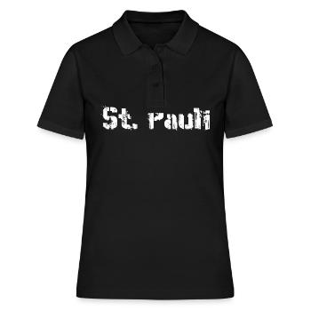 Hambourg Sankt Pauli - Polo Femme - noir - Devant - Ailine (174cm)