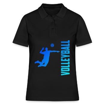 volley-ball - Polo Femme - noir - Devant - Ailine (174cm)