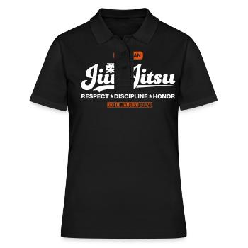 Jiu-jitsu brésilien - Polo Femme - noir - Devant - Ailine (174cm)