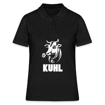 Kuhl Landwirt - Frauen Polo Shirt - Schwarz - Vorne - Ailine (174cm)