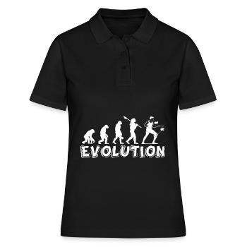Diabolo Jojo appareil de jeu sport scolaire - Polo Femme - noir - Devant - Ailine (174cm)