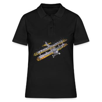 Modèle réduit d’avion RC Avion télécommandé - Polo Femme - noir - Devant - Ailine (174cm)