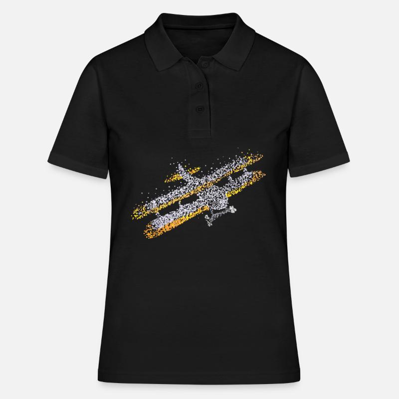 Modèle réduit d’avion RC Avion télécommandé - Polo Femme - noir