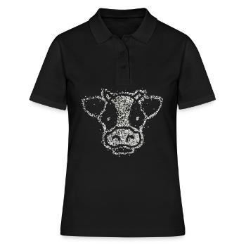 Vache Vaches De ferme Costume d’animal De remplacement Carnaval - Polo Femme - noir - Devant - Ailine (174cm)