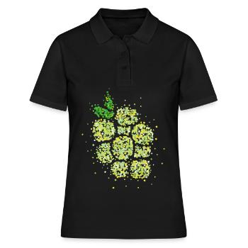 Remplacement du costume de raisin Carnaval Confettis - Polo Femme - noir - Devant - Ailine (174cm)