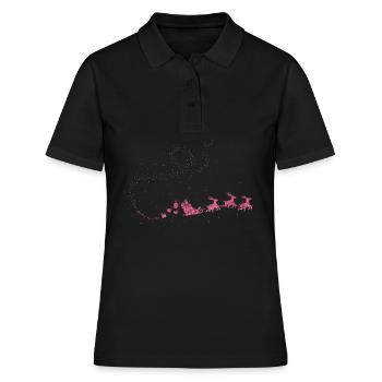 Noël Tenue de Noël d’hiver Avent - Polo Femme - noir - Devant - Ailine (174cm)