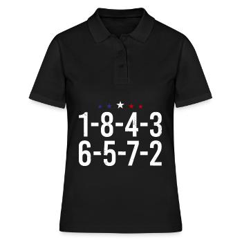 18436572 mécanicien pour moteurs V8 Cadeau - Polo Femme - noir - Devant - Ailine (174cm)