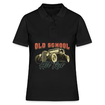 HOT ROD Hot Rod Cadeau - Polo Femme - noir - Devant - Ailine (174cm)