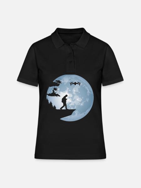 Pilote de drone Pilote de drone pilote de drone - Polo Femme - noir