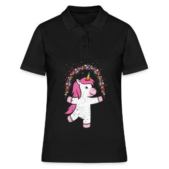 Confettis Licorne Costume de remplacement Costume Party Carnaval - Polo Femme - noir - Devant - Ailine (174cm)