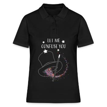 Magic Hat Magic Tricks Carte Magic Magic Show - Polo Femme - noir - Devant - Ailine (174cm)