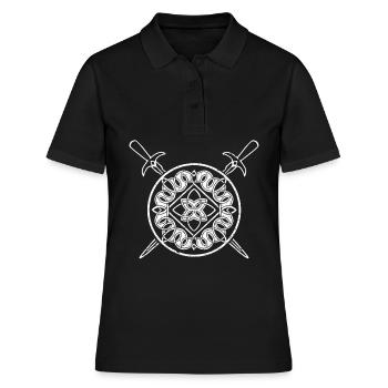 Viking Viking Marché médiéval médiéval - Polo Femme - noir - Devant - Ailine (174cm)