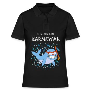 I'm a Carnewal Confetti Diving Beach Vacation - Women's Polo Shirt - black - Front - Ailine (174cm)