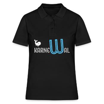 Carnaval Carnaval Confettis Femme Carnaval Jeckin - Polo Femme - noir - Devant - Ailine (174cm)