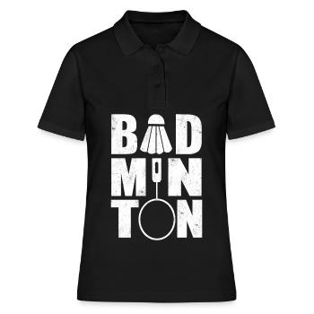 Badminton Balle de balle de badminton cadeau - Polo Femme - noir - Devant - Ailine (174cm)