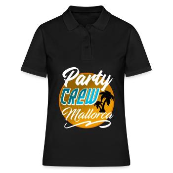 Party Crew Mallorca - Polo Femme - noir - Devant - Ailine (174cm)