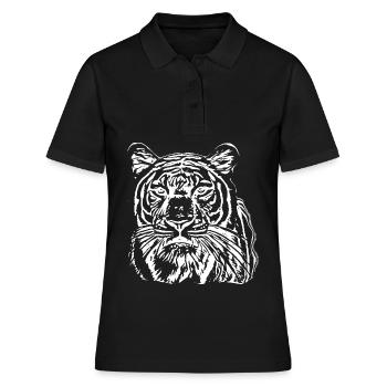 Tiger - Polo Femme - noir - Devant - Ailine (174cm)