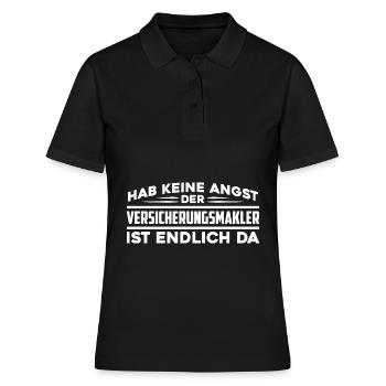 Versicherungsvertreter Für Versicherungsmakler Ver - Frauen Polo Shirt - Schwarz - Vorne - Ailine (174cm)