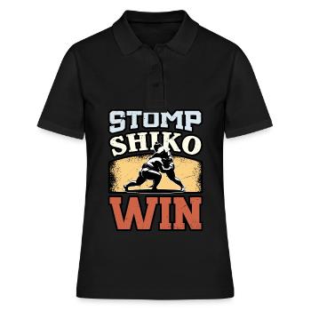 Victoire de Stomp Shiko - Polo Femme - noir - Devant - Ailine (174cm)