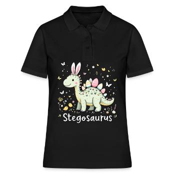 Stegosaurus - Polo Femme - noir - Devant - Ailine (174cm)