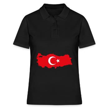Turquie - Turquie - Türkiye - Polo Femme - noir - Devant - Ailine (174cm)