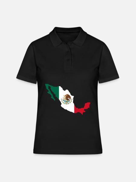 Mexique - Mexique - Mexique - Polo Femme - noir