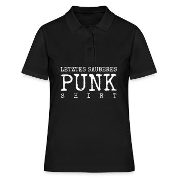 Punker Punk Witz - Frauen Polo Shirt - Schwarz - Vorne - Ailine (174cm)