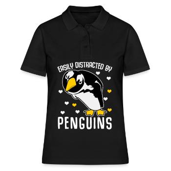 Pingouin Pingouin Pingouins - Polo Femme - noir - Devant - Ailine (174cm)
