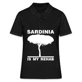 Sardaigne Sardaigne Arbre Sardaigne - Polo Femme - noir - Devant - Ailine (174cm)
