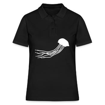 Synthétiseur Méduse Méduse Synthétiseurs modulaires - Polo Femme - noir - Devant - Ailine (174cm)
