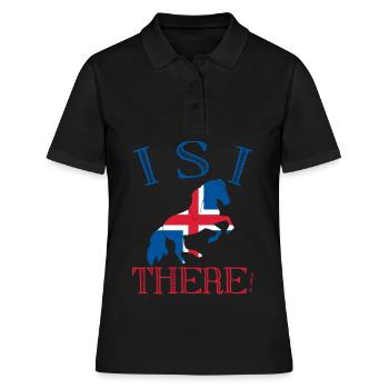 Cheval islandais Chevaux islandais Islandais - Polo Femme - noir - Devant - Ailine (174cm)