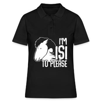 Cheval islandais Cheval Chevaux islandais Islandais - Polo Femme - noir - Devant - Ailine (174cm)