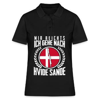 Hvide Sande - Frauen Polo Shirt - Schwarz - Vorne - Ailine (174cm)